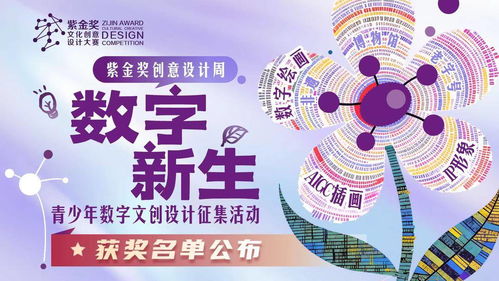 數(shù)字新生 青少年數(shù)字文創(chuàng)設(shè)計征集活動獲獎名單公布